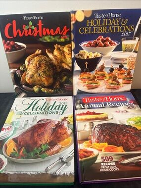 Taste of Home lot of 4 cookbooks kitchen  books